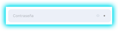 Campo para crear una contraseña segura