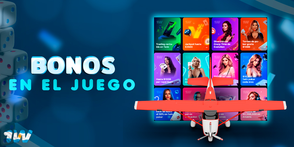 Bonos por jugar juegos de casino en Aviator en 1win Argentina