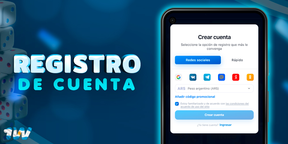 Registro e inicio de sesión en su cuenta personal