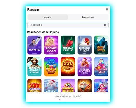 Introducir el nombre del juego en la barra