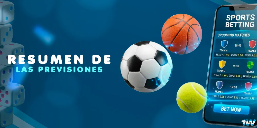 Resumen de pronósticos deportivos